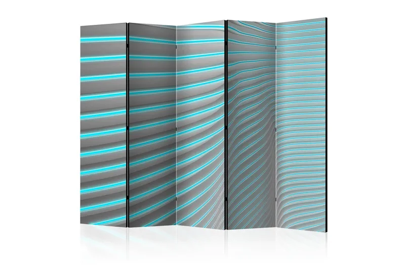 Rumsavdelare - Neon Blue II 225x172, Artgeist sp. z o. o.