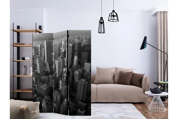 Rumsavdelare - New York: skyscrapers 135x172 - Artgeist sp. z o. o. - Inredning - Rumsavdelare - Vikskärm