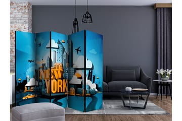 Rumsavdelare - New York - welcome II 225x172 - Artgeist sp. z o. o. - Inredning - Rumsavdelare - Vikskärm