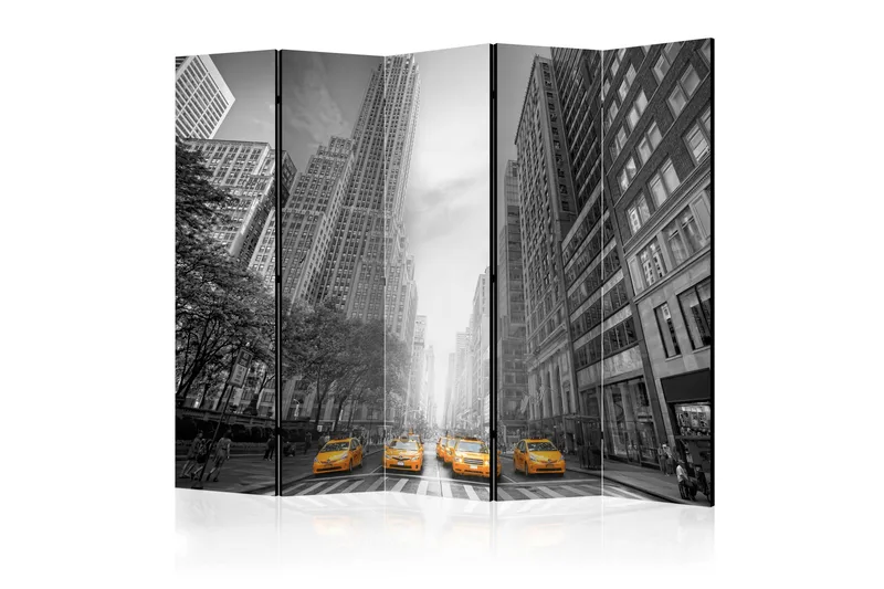 Rumsavdelare - New York - yellow taxis II 225x172, Artgeist sp. z o. o.