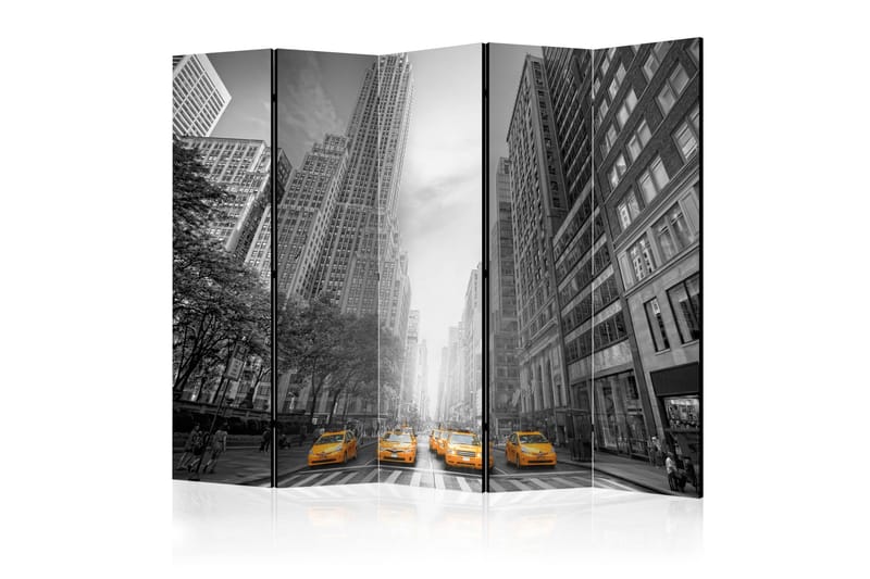 Rumsavdelare - New York - yellow taxis II 225x172, Artgeist sp. z o. o.