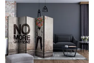 Rumsavdelare - No more questions II 225x172 - Artgeist sp. z o. o. - Inredning - Rumsavdelare - Vikskärm