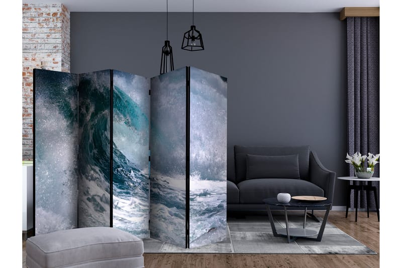 Rumsavdelare - Ocean wave II 225x172 - Artgeist sp. z o. o. - Inredning - Rumsavdelare - Vikskärm