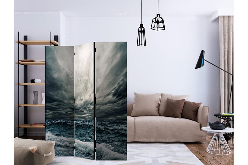 Rumsavdelare - Ocean waves 135x172 - Artgeist sp. z o. o. - Inredning - Rumsavdelare - Vikskärm