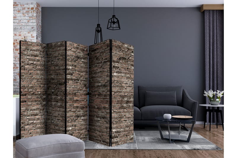 Rumsavdelare - Old Brick II 225x172 - Artgeist sp. z o. o. - Inredning - Rumsavdelare - Vikskärm