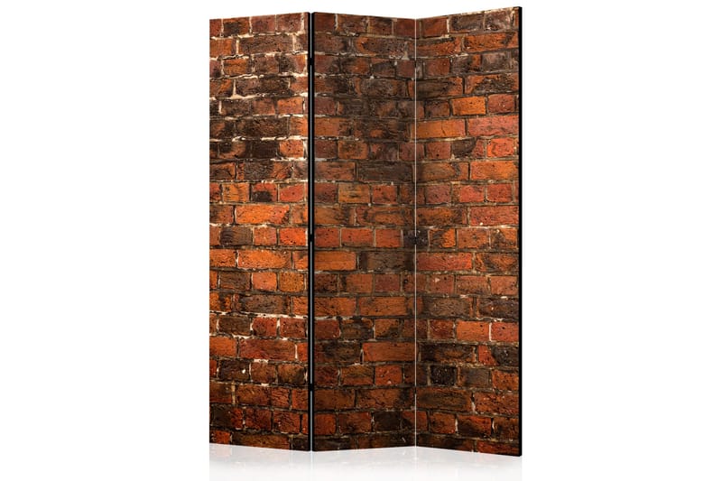 Rumsavdelare - Old Brick Wall 135x172 - Artgeist sp. z o. o. - Vikskärm - Rumsavdelare