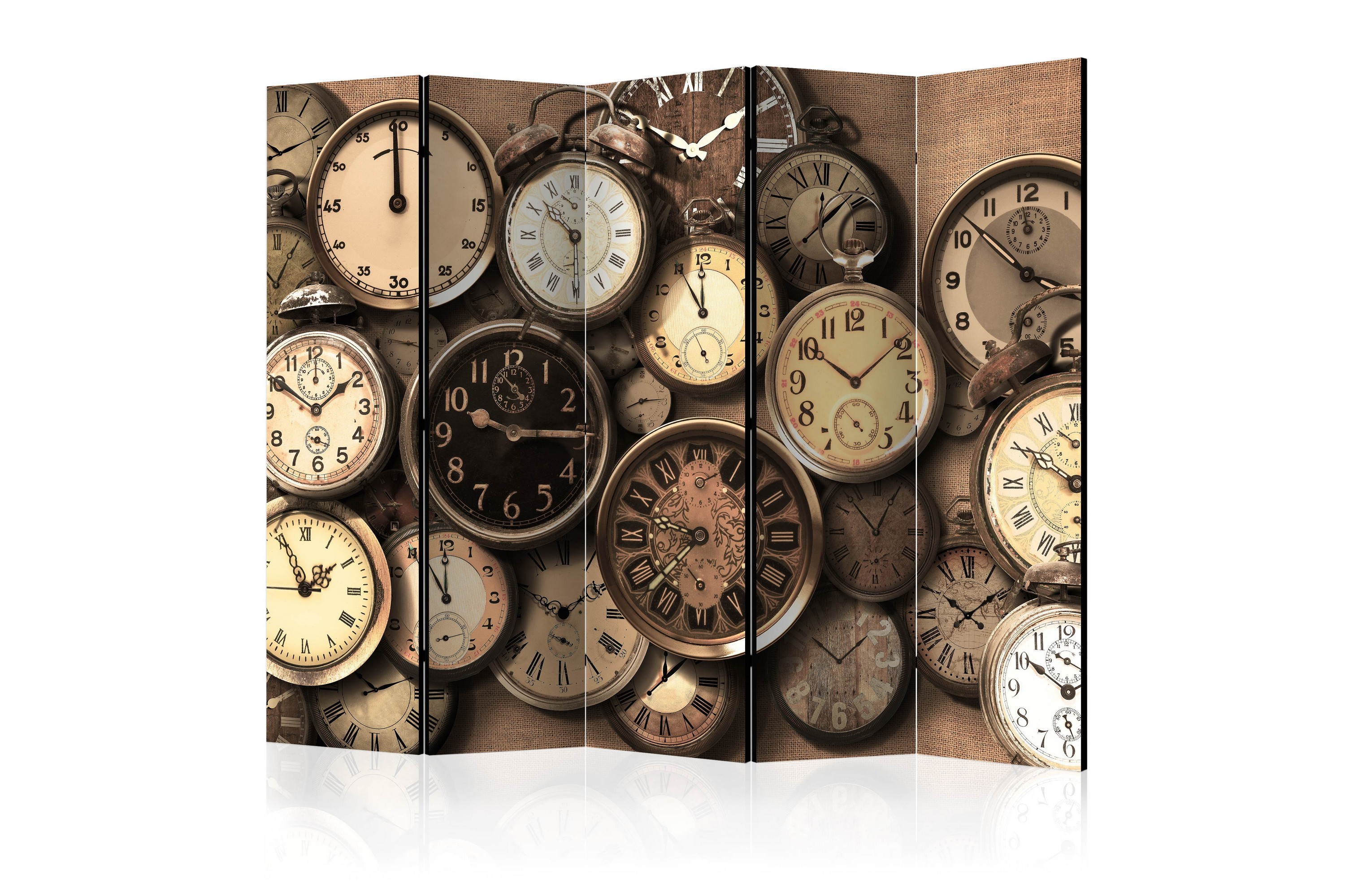 Rumsavdelare - Old Clocks II 225x172 - Artgeist sp. z o. o.