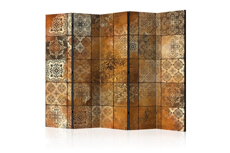 Rumsavdelare - Old Tiles II 225x172 - Artgeist sp. z o. o. - Inredning - Rumsavdelare - Vikskärm