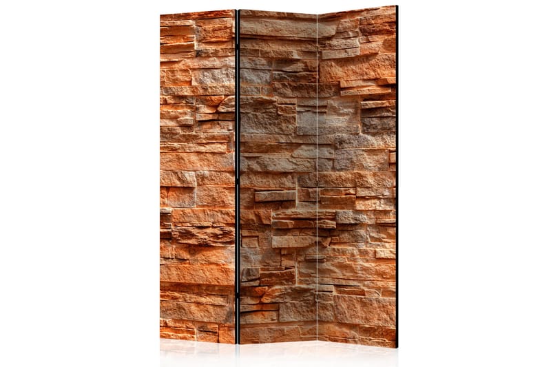 Rumsavdelare - Orange Stone 135x172 - Artgeist sp. z o. o. - Inredning - Rumsavdelare - Vikskärm