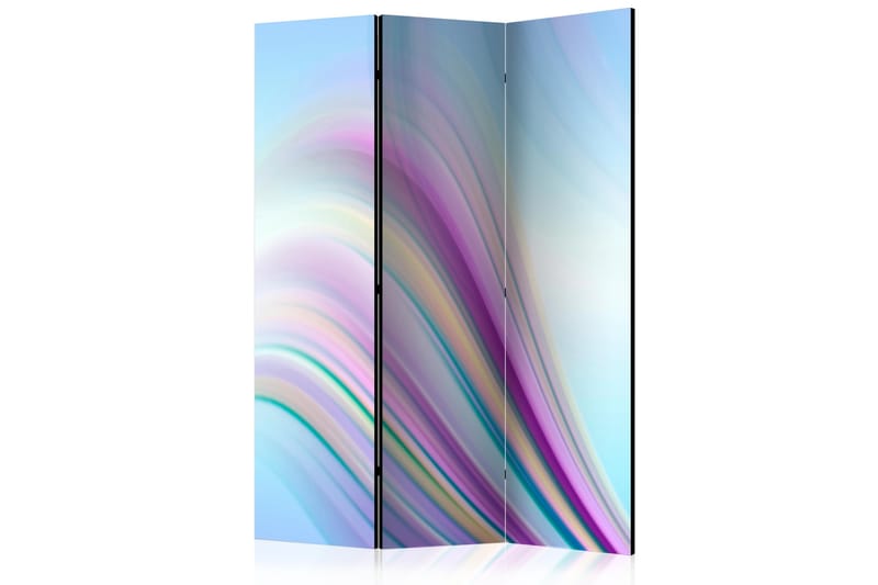Rumsavdelare Rainbow Abstract Background 135x172 cm - Artgeist sp. z o. o. - Vikskärm - Rumsavdelare