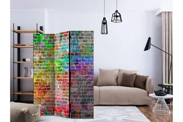 Rumsavdelare - Rainbow Wall 135x172 - Artgeist sp. z o. o. - Inredning - Rumsavdelare - Vikskärm