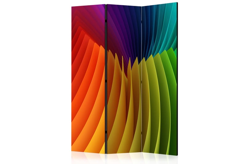 Rumsavdelare Rainbow Wave 135x172 - Artgeist sp. z o. o. - Inredning - Rumsavdelare - Vikskärm