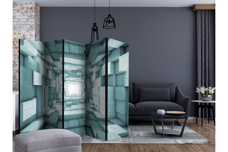 Rumsavdelare - Rectangular March II II 225x172 - Artgeist sp. z o. o. - Inredning - Rumsavdelare - Vikskärm