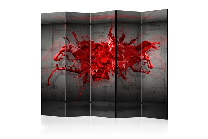 Rumsavdelare Red Ink Blot 225x172 - Artgeist sp. z o. o. - Inredning - Rumsavdelare - Vikskärm