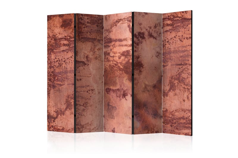 Rumsavdelare Red Metal Sheet II 225x172 cm, Artgeist sp. z o. o.