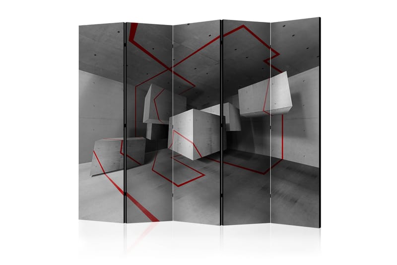 Rumsavdelare - Red trail II 225x172, Artgeist sp. z o. o.