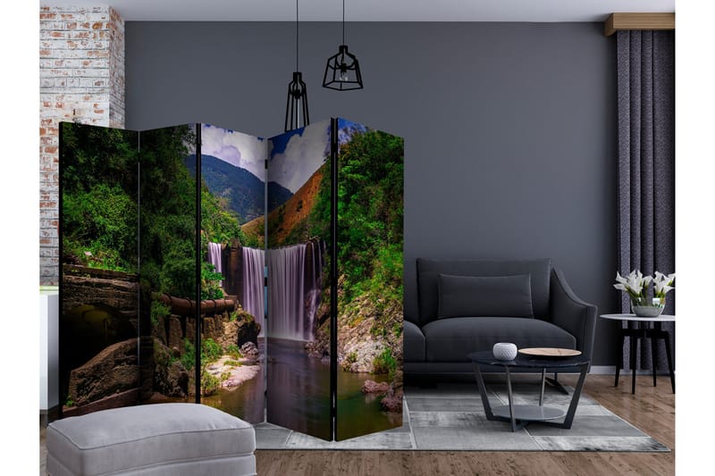 Rumsavdelare - Reggae Falls II 225x172 - Artgeist sp. z o. o. - Inredning - Rumsavdelare - Vikskärm