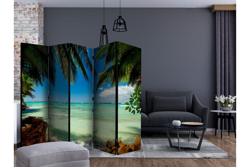 Rumsavdelare - Relaxing on the beach II 225x172 - Artgeist sp. z o. o. - Inredning - Rumsavdelare - Vikskärm