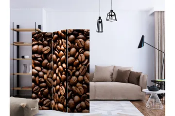 Rumsavdelare Roasted Coffee Beans 135x172 cm - Artgeist sp. z o. o. - Inredning - Rumsavdelare - Vikskärm