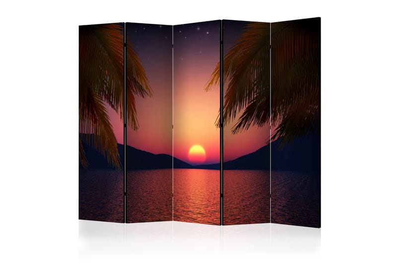 Rumsavdelare - Romantic evening on the beach II 225x172, Artgeist sp. z o. o.