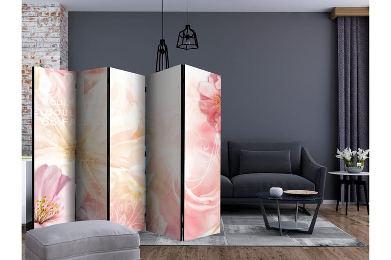 Rumsavdelare - Romantic Message II 225x172 - Artgeist sp. z o. o. - Inredning - Rumsavdelare - Vikskärm