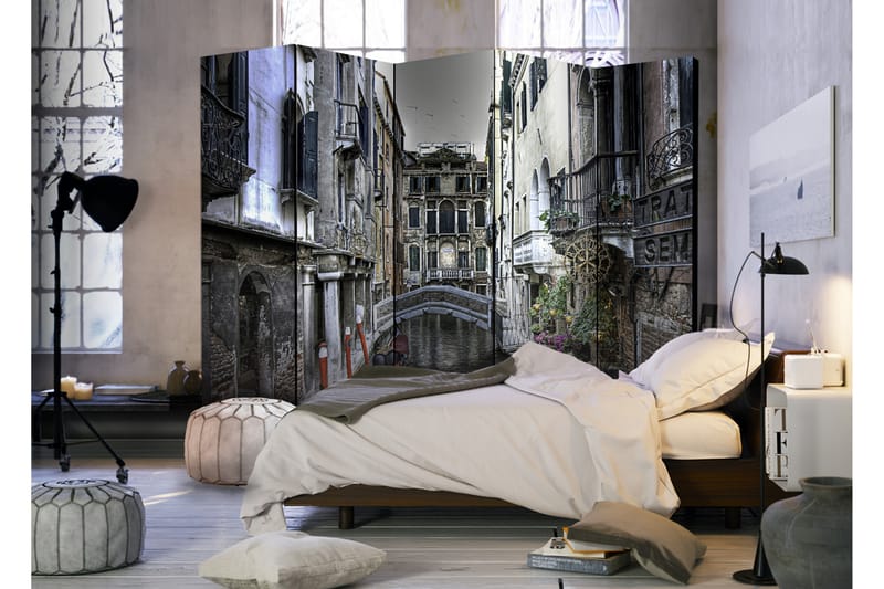 Rumsavdelare Romantic Venice 225x172 - Artgeist sp. z o. o. - Inredning - Rumsavdelare - Vikskärm