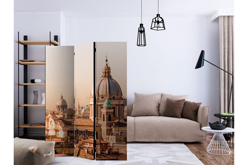Rumsavdelare - Rome - bird's eye view 135x172 - Artgeist sp. z o. o. - Inredning - Rumsavdelare - Vikskärm