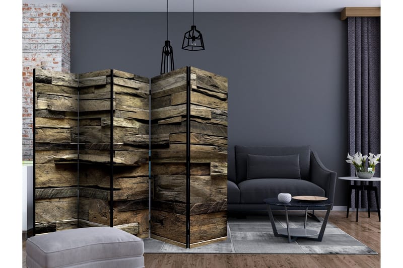 Rumsavdelare - Rustic Style: Country Cottage II 225x172 - Artgeist sp. z o. o. - Inredning - Rumsavdelare - Vikskärm