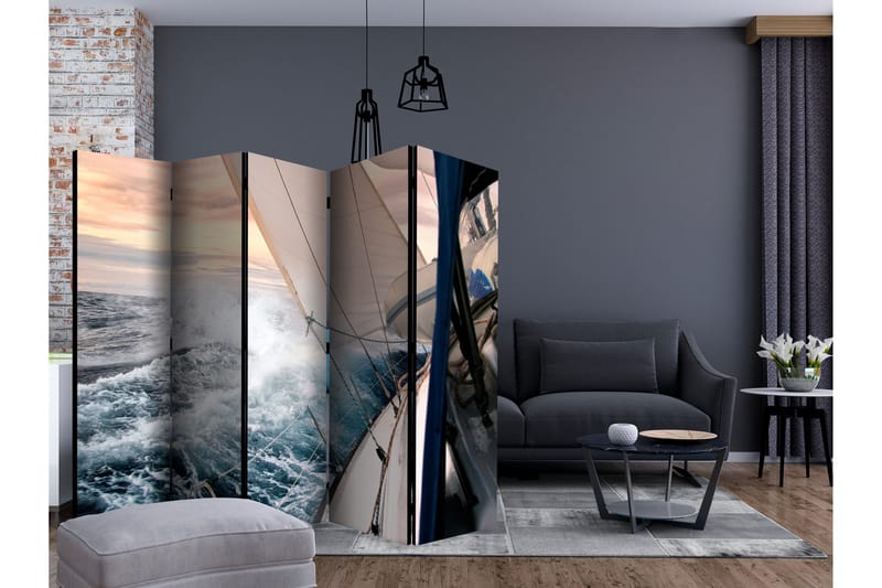 Rumsavdelare - Sailing II 225x172 - Artgeist sp. z o. o. - Inredning - Rumsavdelare - Vikskärm