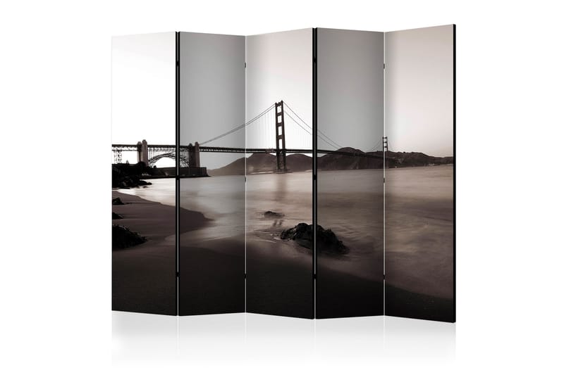 Rumsavdelare - San Francisco: Golden Gate Bridge 225x172 - Artgeist sp. z o. o. - Inredning - Rumsavdelare - Vikskärm
