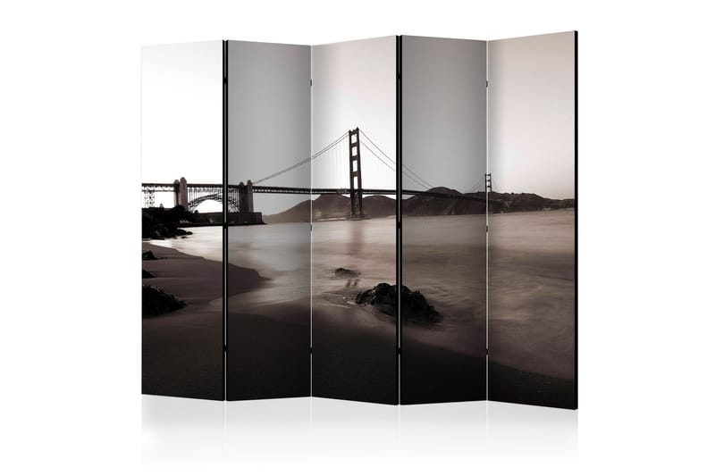 Rumsavdelare - San Francisco: Golden Gate Bridge 225x172 - Artgeist sp. z o. o. - Vikskärm - Rumsavdelare