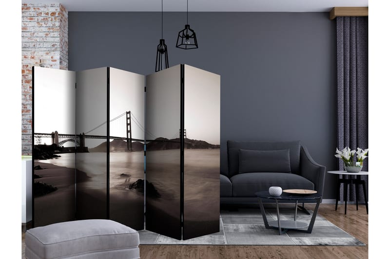 Rumsavdelare - San Francisco: Golden Gate Bridge 225x172 - Artgeist sp. z o. o. - Inredning - Rumsavdelare - Vikskärm