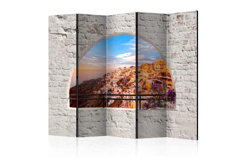 Rumsavdelare - Santorini II 225x172 - Artgeist sp. z o. o. - Inredning - Rumsavdelare - Vikskärm