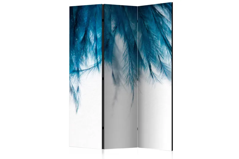 Rumsavdelare Sapphire Feathers 135x172, Artgeist sp. z o. o.