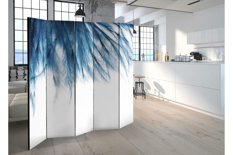 Rumsavdelare Sapphire Feathers 225x172 - Artgeist sp. z o. o. - Inredning - Rumsavdelare - Vikskärm