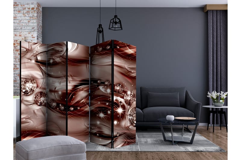 Rumsavdelare - Scarlet Shoal II 225x172 - Artgeist sp. z o. o. - Inredning - Rumsavdelare - Vikskärm