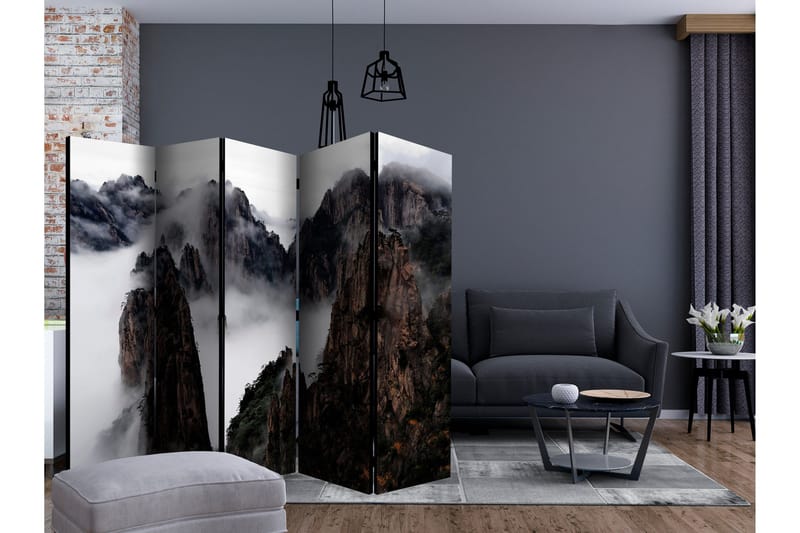 Rumsavdelare - Sea of clouds in Huangshan Mountain25x172 - Artgeist sp. z o. o. - Inredning - Rumsavdelare - Vikskärm