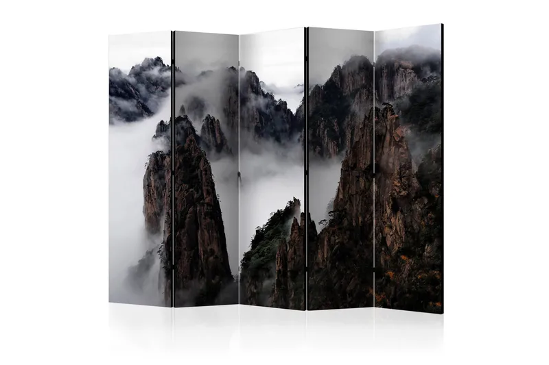 Rumsavdelare - Sea of clouds in Huangshan Mountain25x172, Artgeist sp. z o. o.