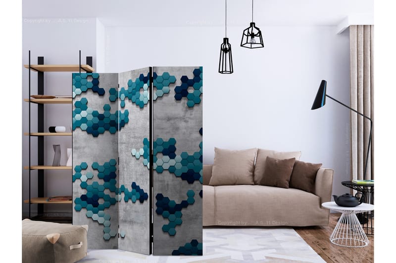 Rumsavdelare - Sea puzzle 135x172 - Artgeist sp. z o. o. - Inredning - Rumsavdelare - Vikskärm