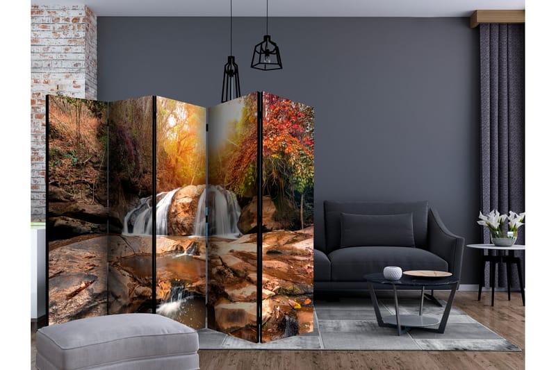 Rumsavdelare - Silent Waterfall II 225x172 - Artgeist sp. z o. o. - Inredning - Rumsavdelare - Vikskärm
