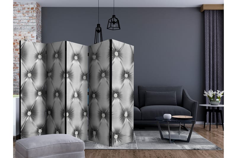 Rumsavdelare - Silver Luxury II 225x172 - Artgeist sp. z o. o. - Inredning - Rumsavdelare - Vikskärm