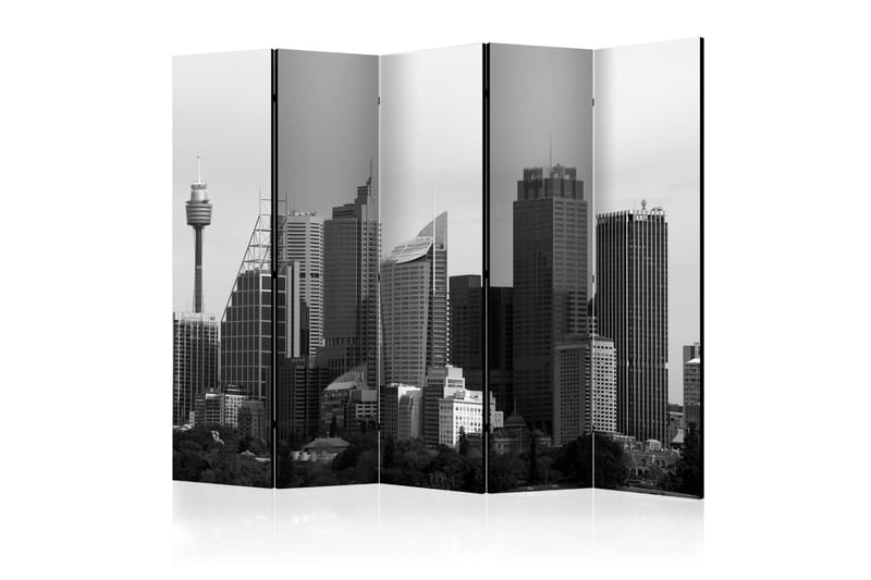 Rumsavdelare Skyscrapers in Sydney II 225x172 cm - Artgeist sp. z o. o. - Inredning - Rumsavdelare - Vikskärm