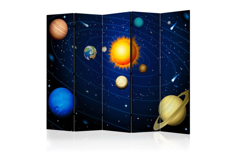 Rumsavdelare - Solar system II 225x172 - Artgeist sp. z o. o. - Inredning - Rumsavdelare - Vikskärm