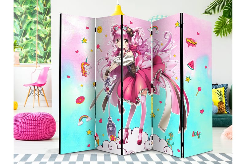 Rumsavdelare Sorceress Miko II 225x172 cm - Artgeist sp. z o. o. - Inredning - Rumsavdelare - Vikskärm