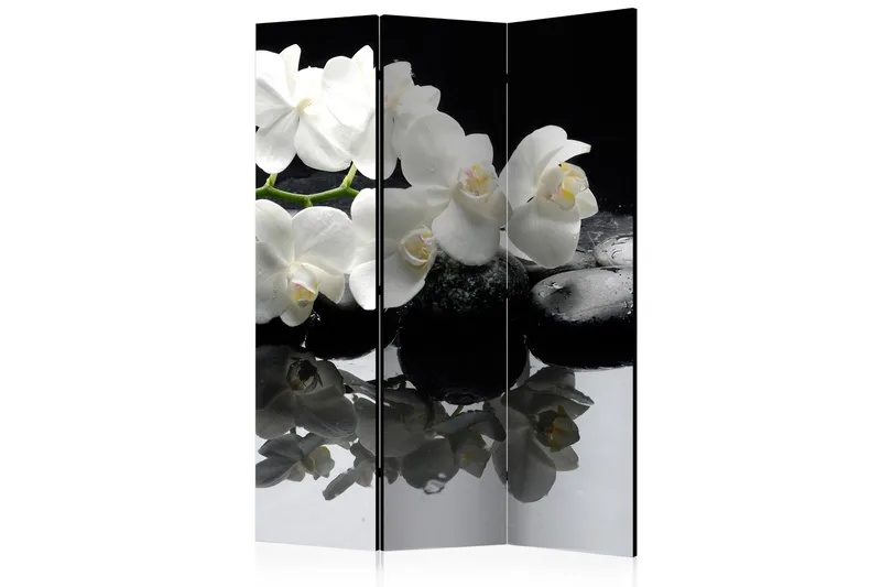 Rumsavdelare Spa, Stones and Orchid 135x172 cm, Artgeist sp. z o. o.