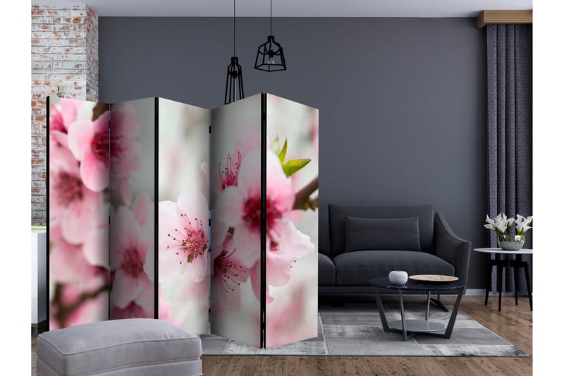 Rumsavdelare - Spring, blooming tree flowers II 225x172 - Artgeist sp. z o. o. - Inredning - Rumsavdelare - Vikskärm