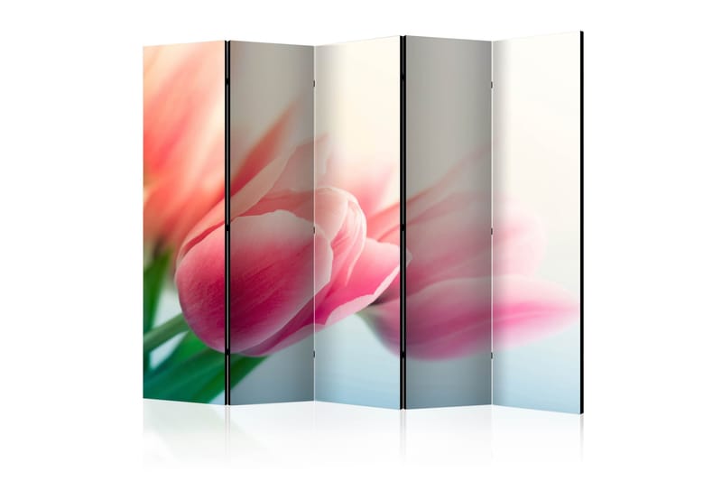 Rumsavdelare - Spring and tulips II 225x172 - Artgeist sp. z o. o. - Inredning - Rumsavdelare - Vikskärm
