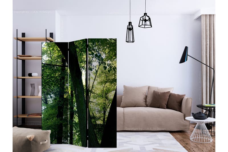 Rumsavdelare - Spring in the Park 135x172 - Artgeist sp. z o. o. - Inredning - Rumsavdelare - Vikskärm