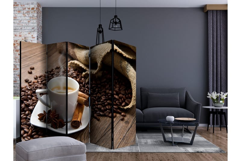 Rumsavdelare - Star anise coffee II 225x172 - Artgeist sp. z o. o. - Inredning - Rumsavdelare - Vikskärm