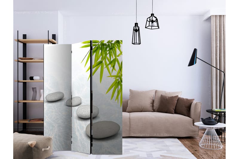 Rumsavdelare - Stoic Calm 135x172 - Artgeist sp. z o. o. - Inredning - Rumsavdelare - Vikskärm